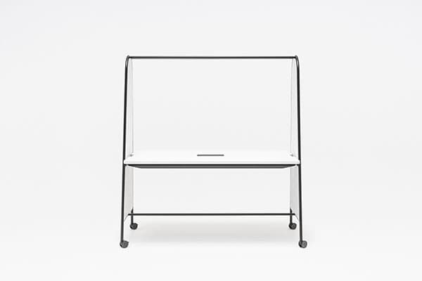 Ampla – Rectangulaire — Table haute