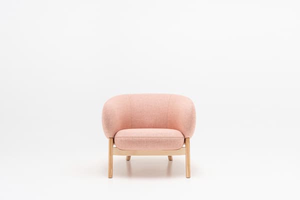 Grand Grace — Fauteuil piétement bois