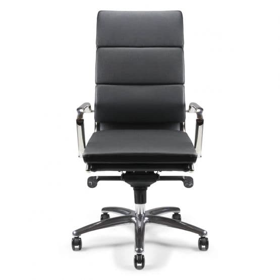 Fauteuil direction cuir Etan-H