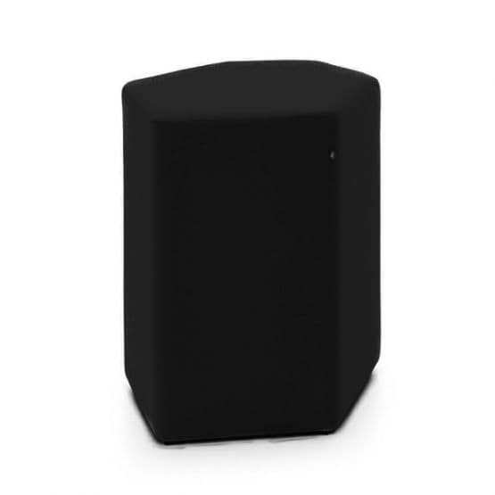 Pouf d'accueil haut design en tissu BAZALTO-HA