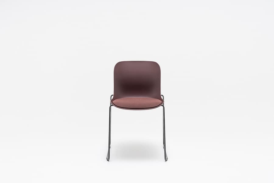 Chaise Baltic 2 Remix — Pieds luge (traîneau)