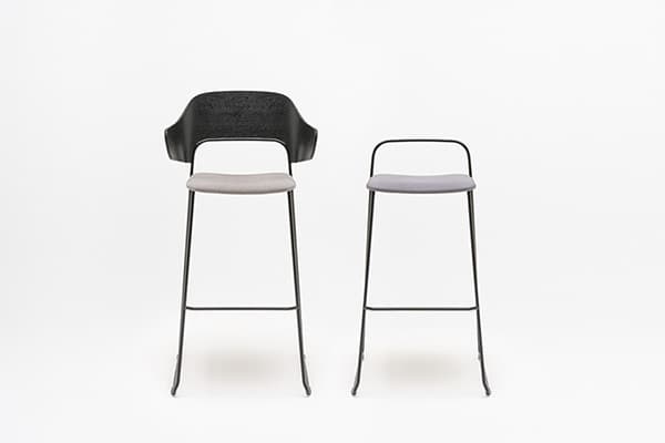 Afi – Hauteur d'assise 680 mm — Tabouret haut rembourré — Assise H680 mm