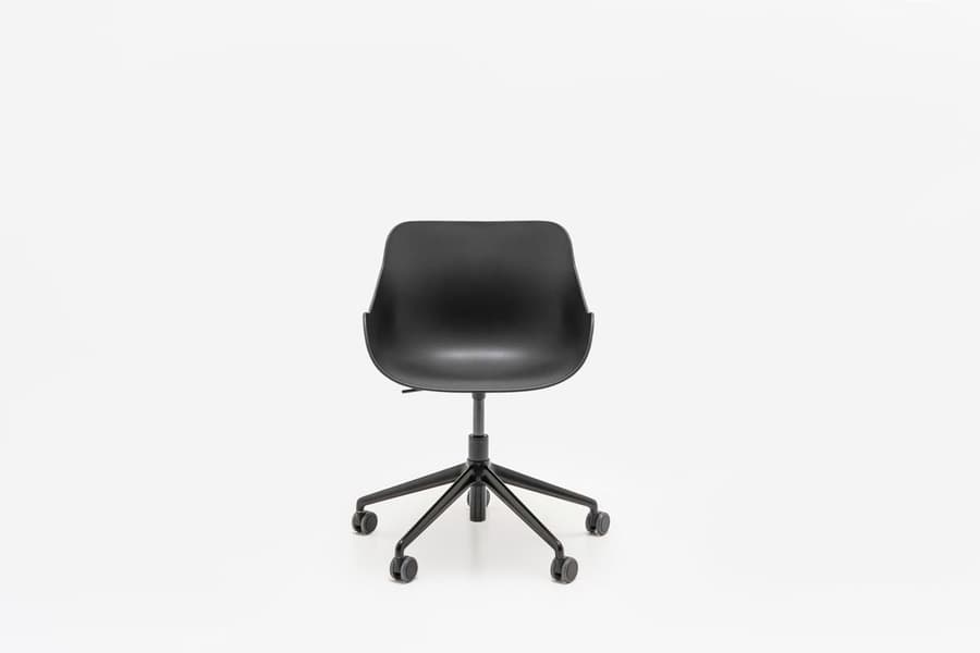 Chaise Baltic Basic — Réglable en hauteur (roulettes)