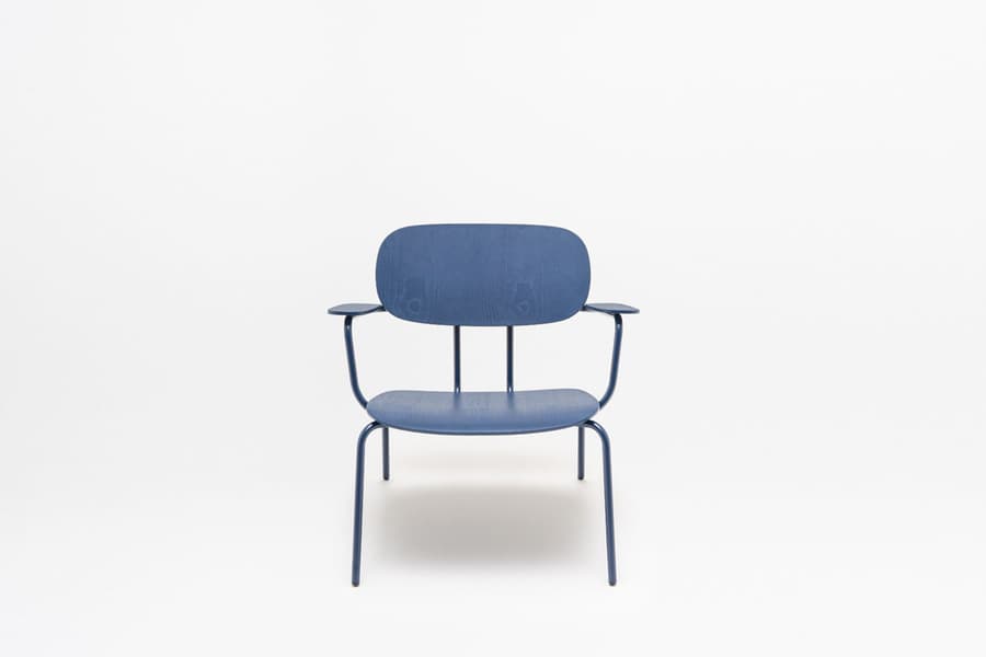 New School Lounge — Fauteuil contreplaqué