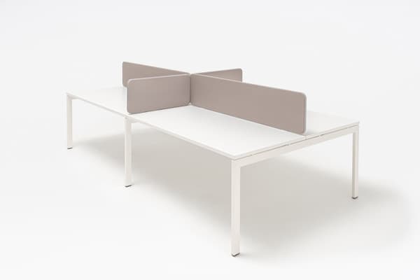 Twin Ogi – Panneaux écrans croisés pour bench — Panneaux latéraux