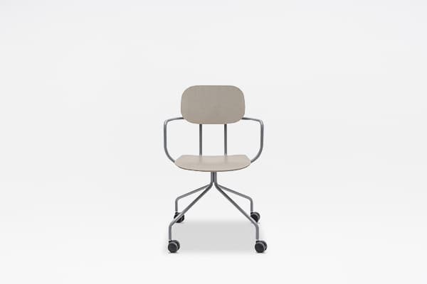 Chaise New School — Contreplaqué, étoile 4 branches