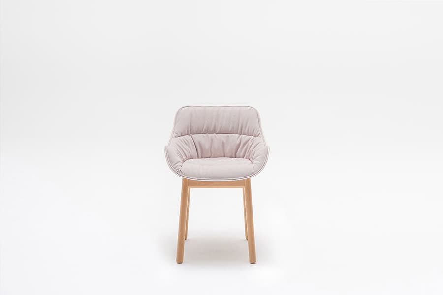 Chaise Baltic Soft Duo — Piétement bois