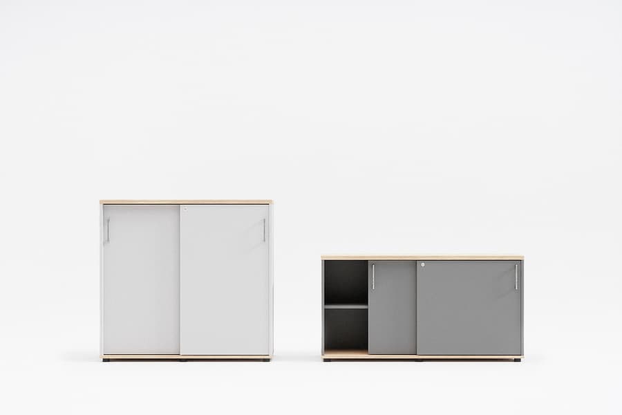 Standard – 2 niveaux — Armoire portes coulissantes