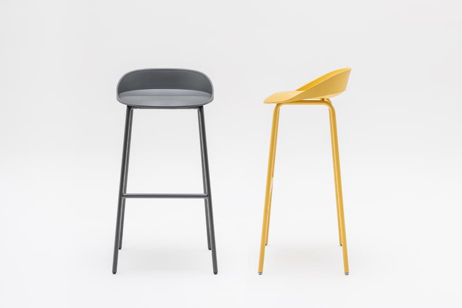 Team — Tabouret haut polypropylène