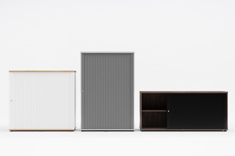 Standard – 2 niveaux — Armoire à rideaux métalliques