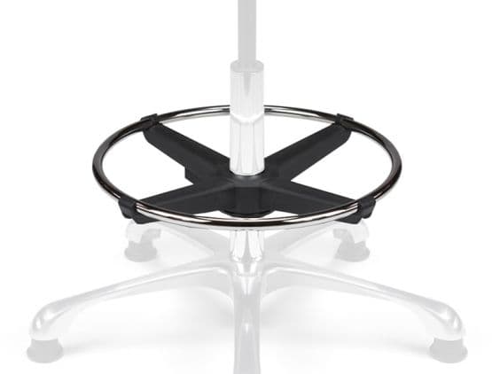 Repose-pieds universel pour chaise de bureau ou technique