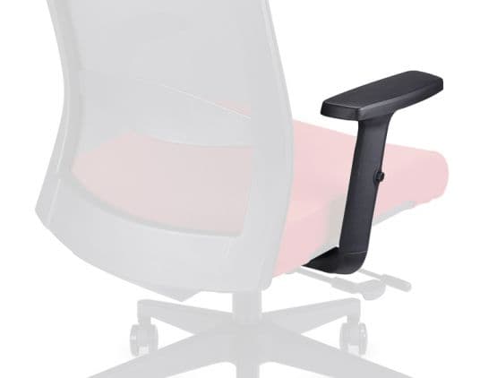 Accoudoirs 2D pour chaise de bureau ergonomique
