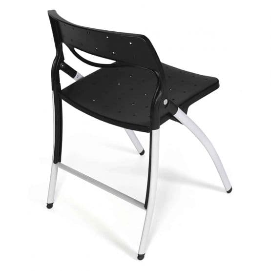 Chaise pliable en acier et en polypropylène ELIO