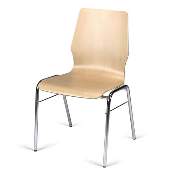 Chaise 4 pieds bois Desk-C