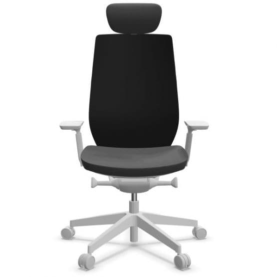 Fauteuil Accis Pro blanc avec têtière