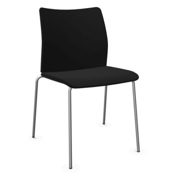 Chaise 4 pieds Adela tapissée