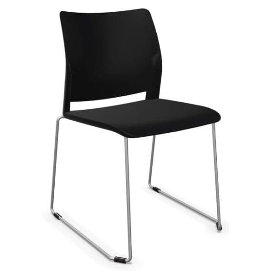 Chaise pieds traineau polypropylène Adela