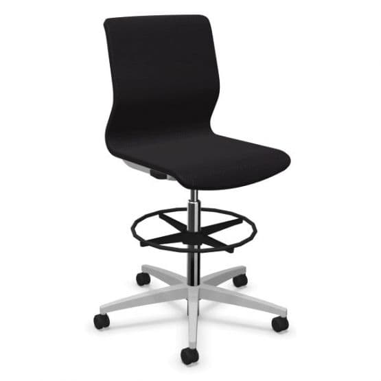 Chaise de caisse Drumback blanc