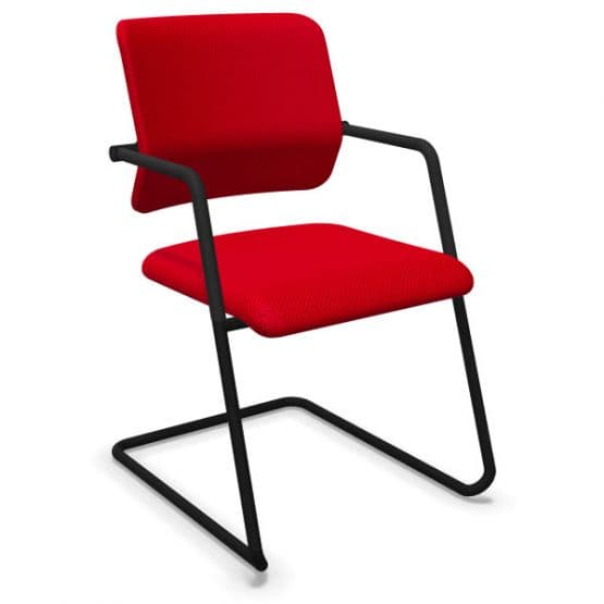 Chaise visiteur piétement luge Drumback