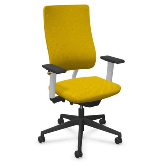 Siège de travail Newback blanc