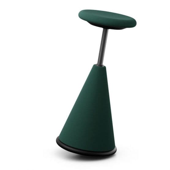 Tabouret assis-debout tapissé Giroflex 10