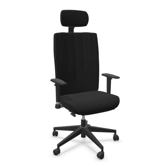Chaise de bureau avec têtière Karl