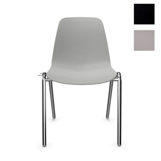 Chaise polyvalante empilable Elena non feu