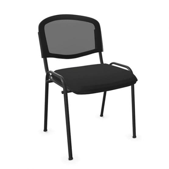 Chaise 4 pieds dossier résille Lena