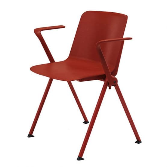 Chaise 4 pieds avec accoudoirs Mia