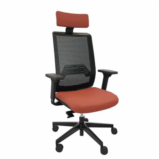 Fauteuil Wi-Max noir résille avec têtière