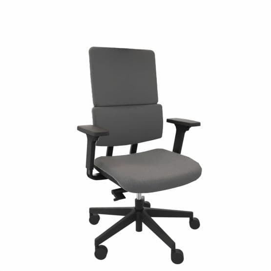 Fauteuil Wi-Max noir tapissé
