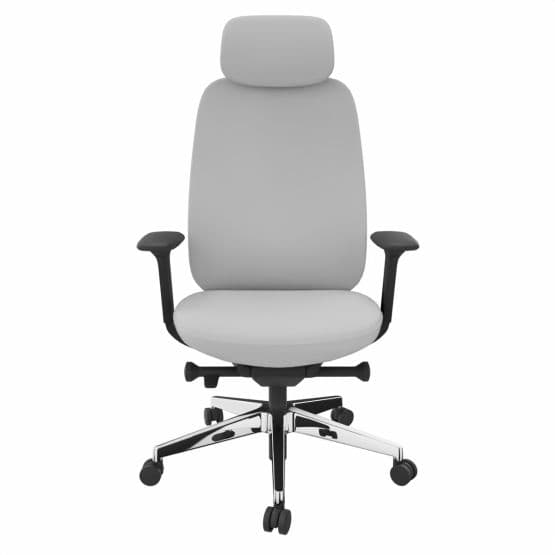 Fauteuil dossier avec tissu tendu avec têtière Pullman