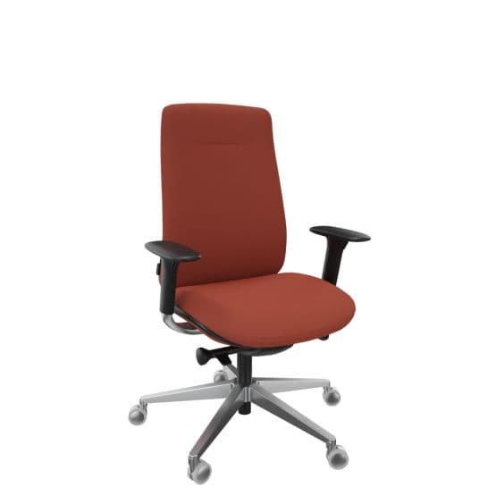 Fauteuil direction Eman noir tapissé