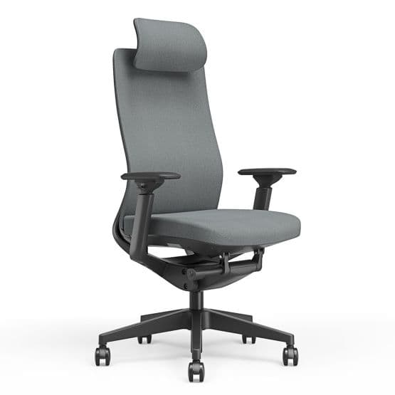 Fauteuil bureautique synchrone avec têtière Faro