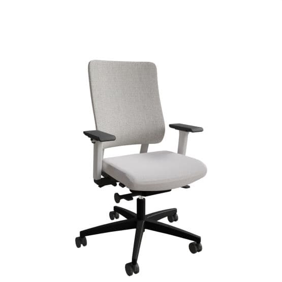 Siège de bureau Drumback Creation coque blanche