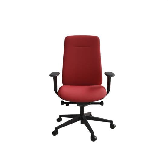 Fauteuil Eman noir tapissé