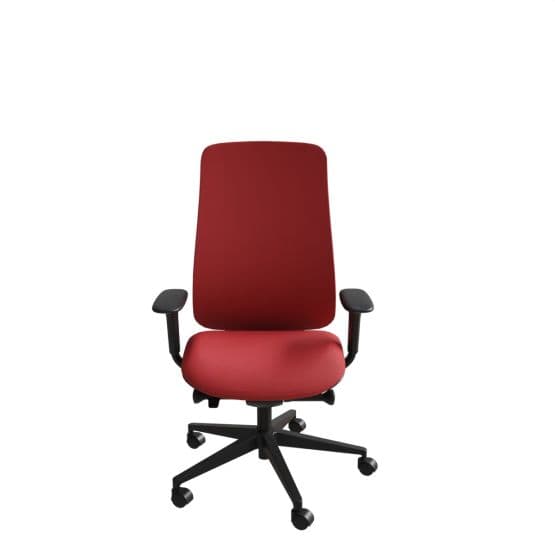 Fauteuil Eman noir toile