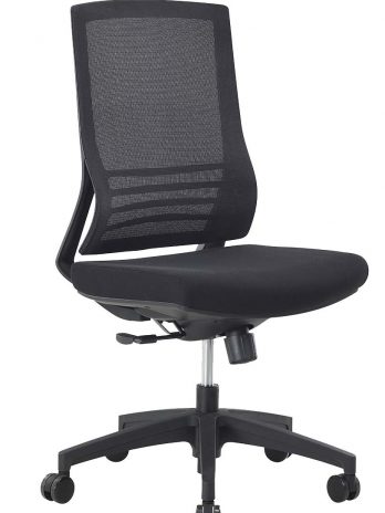 Siège bureautique Gower réf. 1840 | Dossier filet noir – Confort jusqu'à 8h/jour – Sitek