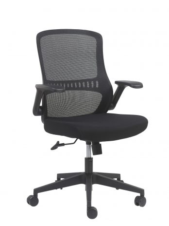 Fauteuil de bureau ergonomique Bob réf. 1850 | Dossier filet noir – Confort 8h/jour – Sitek