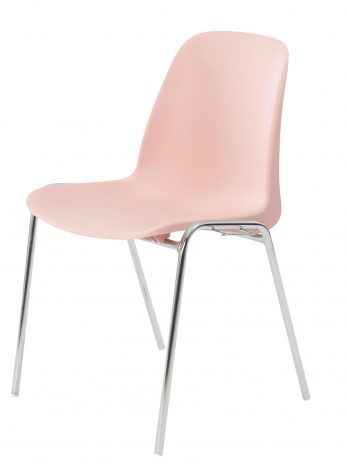 Chaise empilable Elena réf. 3641 | Coque polypropylène – Accrochable, jusqu’à 8h/jour – Sitek