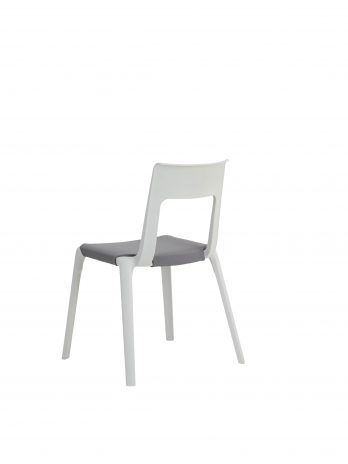 Chaise empilable Lola réf. 3690 | Tissu résistant – Confort 8h/jour – Sitek