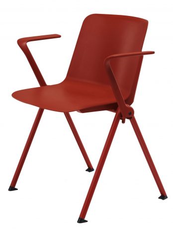 Fauteuil multi-usages empilable Mia réf. 3912 | Coque polypropylène – Utilisation 8h/jour – Sitek