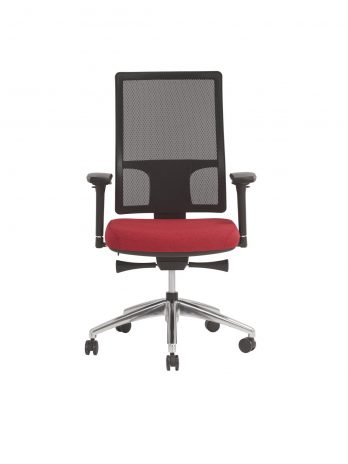 Siège bureautique ergonomique Hari réf. 7805 | Dossier filet réglable – Confort supérieur 8h/jour – Sitek