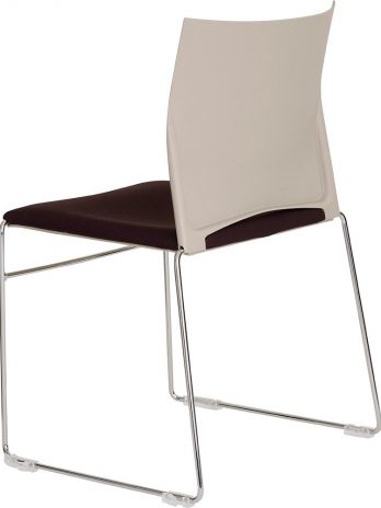 Chaise multi-usages Jill réf. 3681 | Assise tapissée M1 – Confort 8h/jour – Sitek