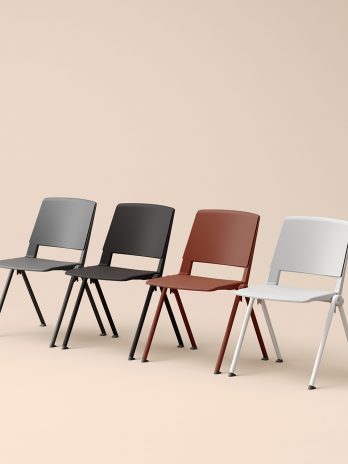Chaise empilable Core polypropylène – accueil polyvalent – ACT