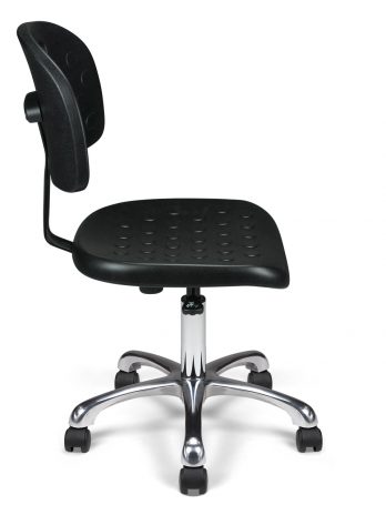 Siège technique CPPU-L polyuréthane noir – bureau – ACT