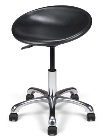 Siège technique FAPU-L polyuréthane noir – bureau – ACT