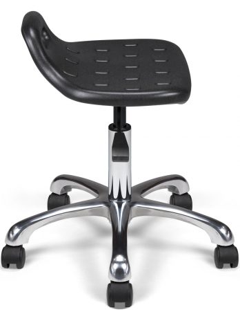 Siège technique FIPU-L PU noir – bureau – ACT