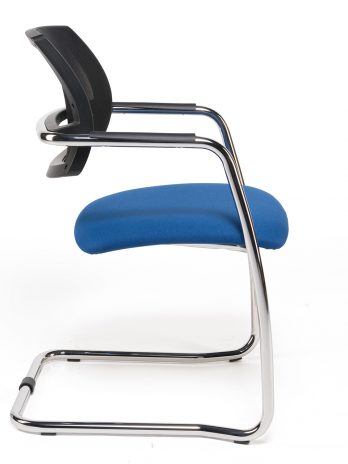 Fauteuil visiteur empilable Hans-KT tissu K – accueil – ACT