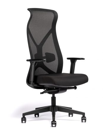 Siège bureautique synchrone Idea | Haut dossier ergonomique – ACT